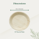 12" Round Plate