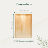 14"x10" Rectangular Platter