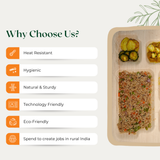 14"x10" 5CP Meals Tray
