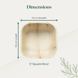 5" Square Bowl