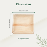 8" Square Plate