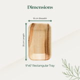 9"x6" Rectangular Tray